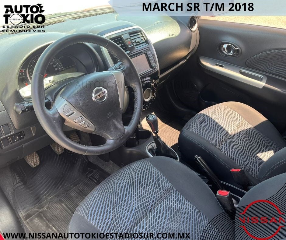 2018 Nissan March SR NAVI, L4, 1.6L, 106 CP, 5 PUERTAS, STD